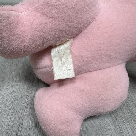 Vintage Pink Baby Minnie Mouse Crawling Plush Stuffed Animal Goofy 1984 - Picture 7 of 13